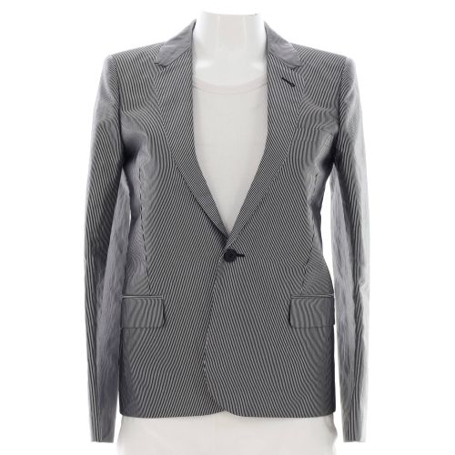 Women's Single Breasted Blazer Polyester and Silk Blend