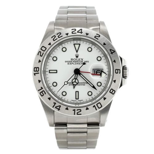 Oyster Perpetual Explorer II Automatic Watch Stainless Steel 40