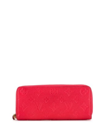 Clemence Wallet Monogram Empreinte Leather