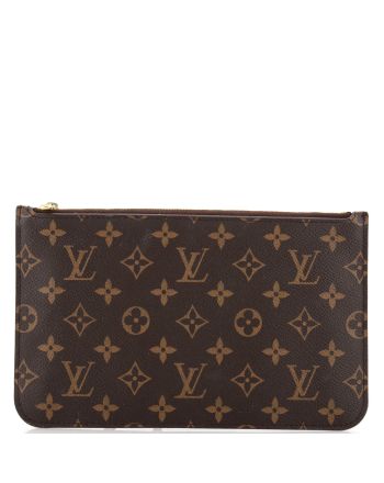 Neverfull Pochette Monogram Canvas Large