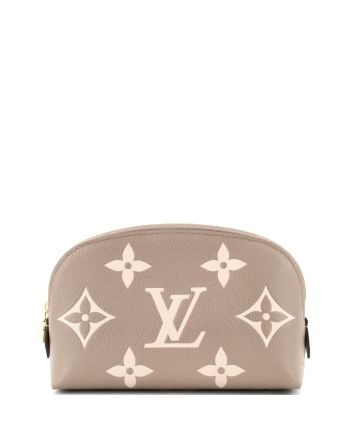 Cosmetic Pouch Bicolor Monogram Empreinte Giant